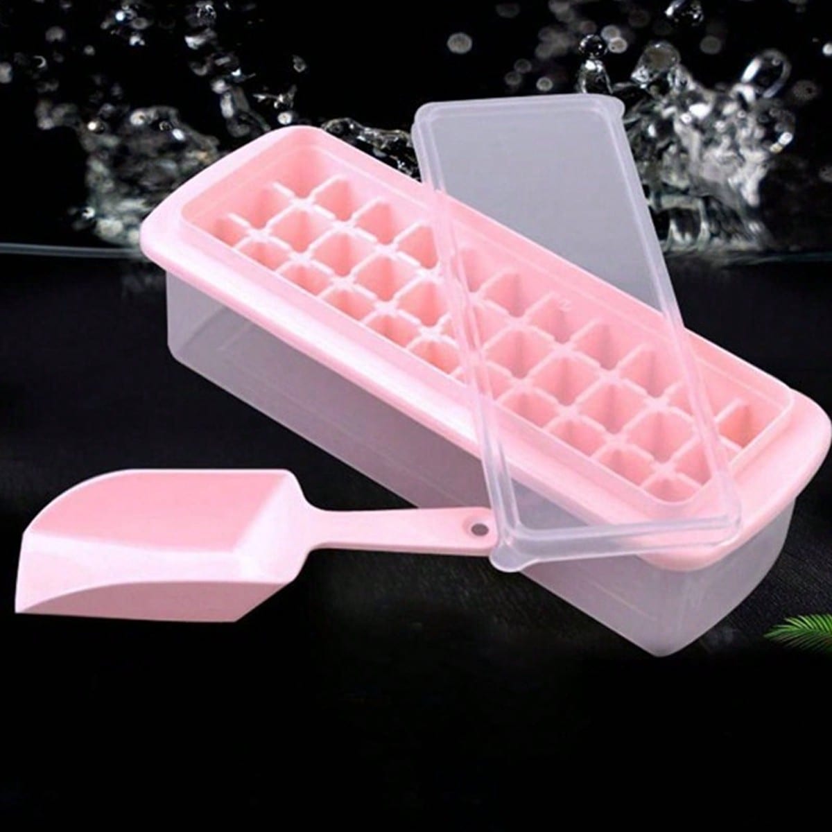 Silicone Mold Tray - 1 molde para cubitos de hielo,