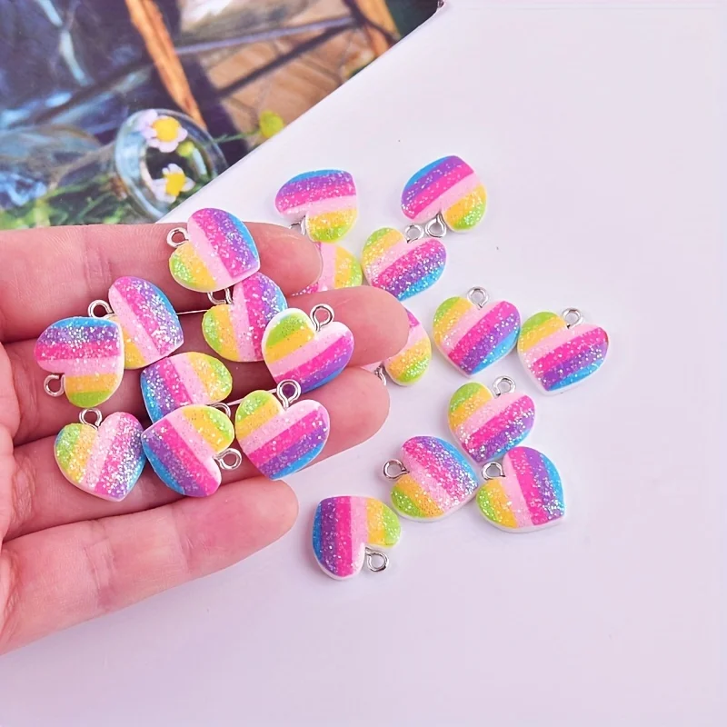 Resin Crafts Diy - 10 piezas de dijes de resina