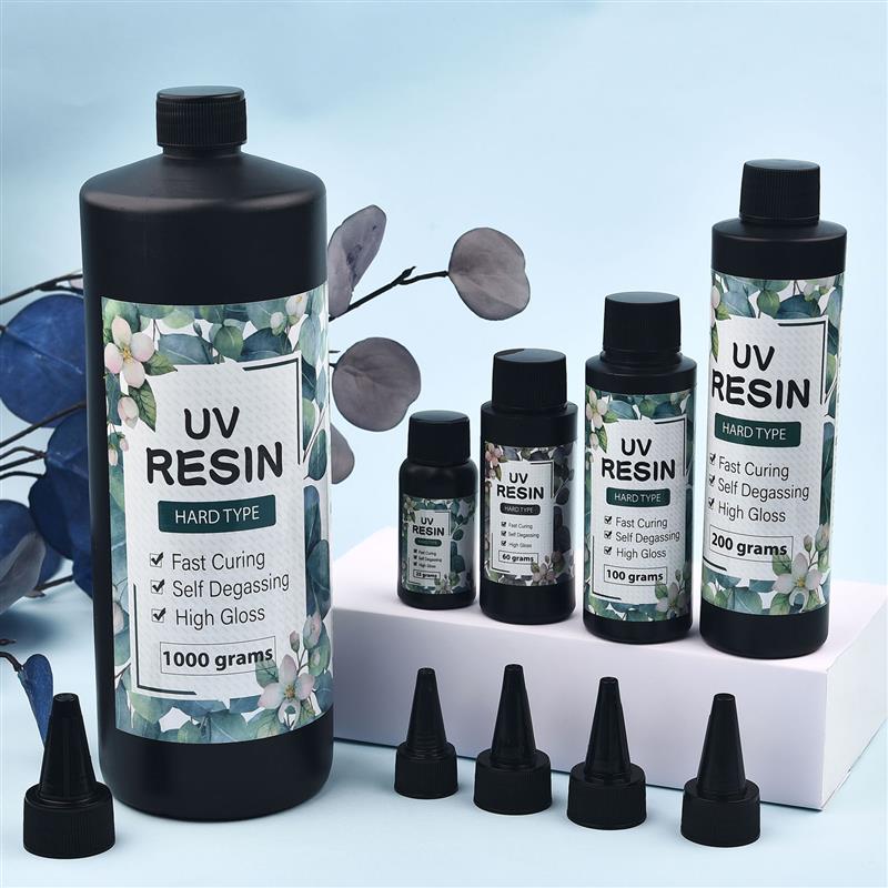 Epoxy Uv Resin Kit - Pegamento duro de resina UV, transparente
