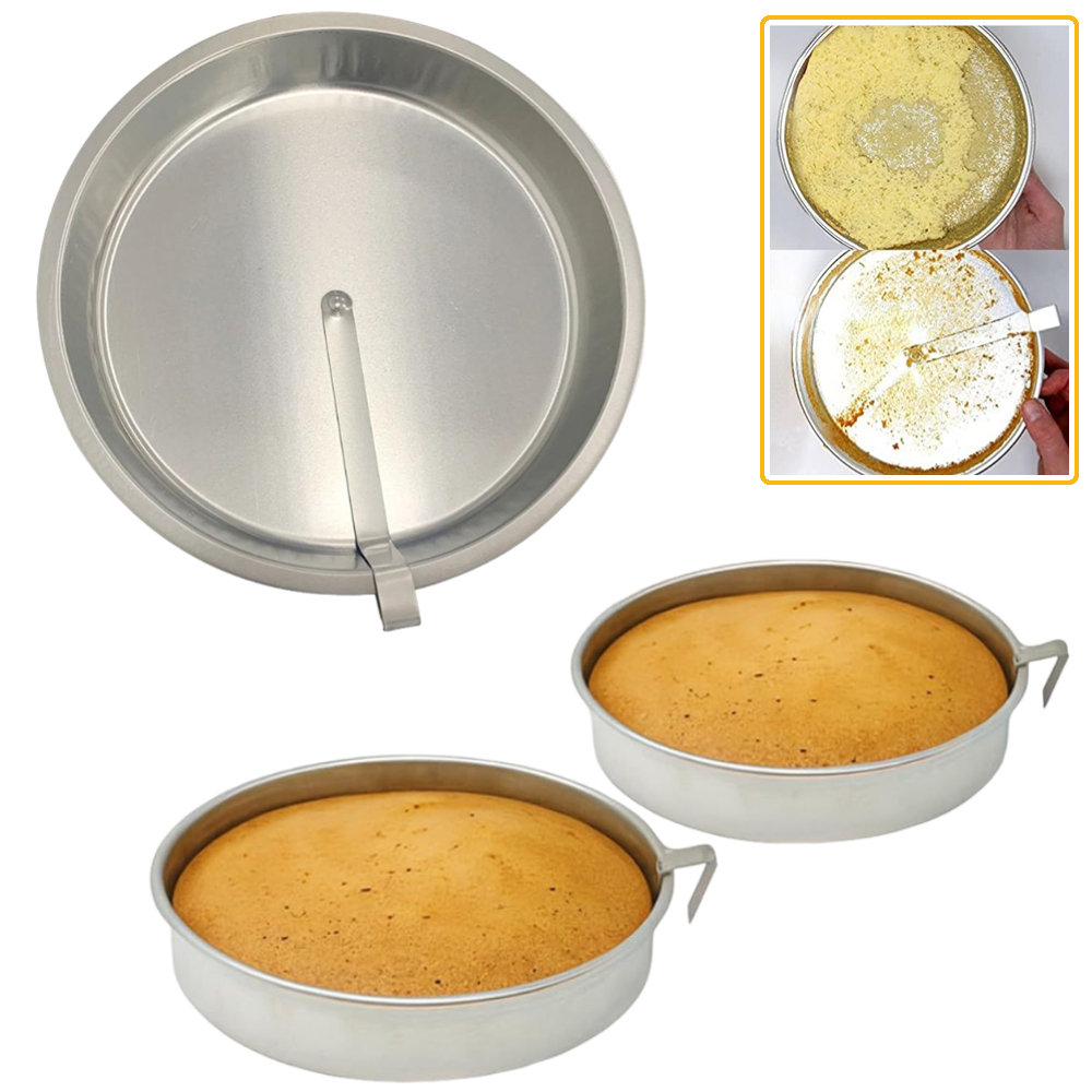 Coaster Mold Round - Molde Redondo para Hornear Pasteles, Bandeja