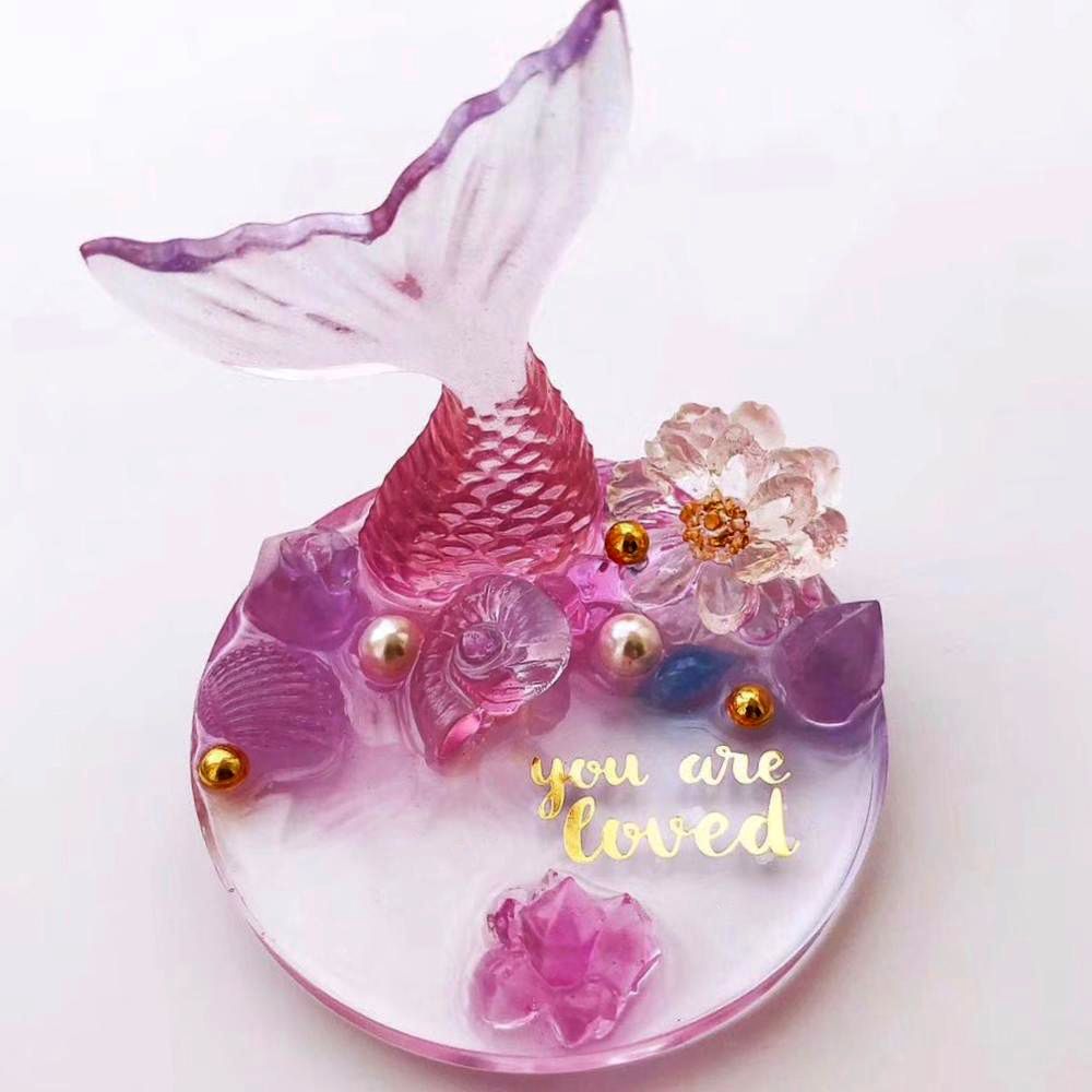 Coaster Mold Round - DIY artesanía de silicona, taza de