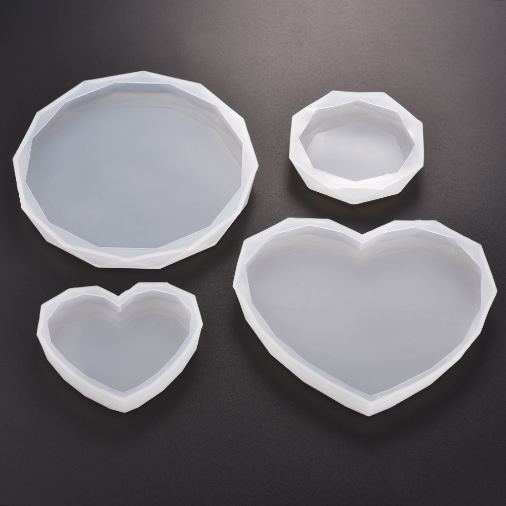 Coaster Mold Round - Molde de silicona para posavasos de