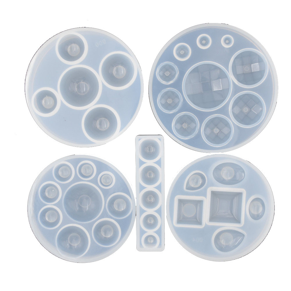 Resin Ocean Wave Mold - Molde de silicona de media bola,