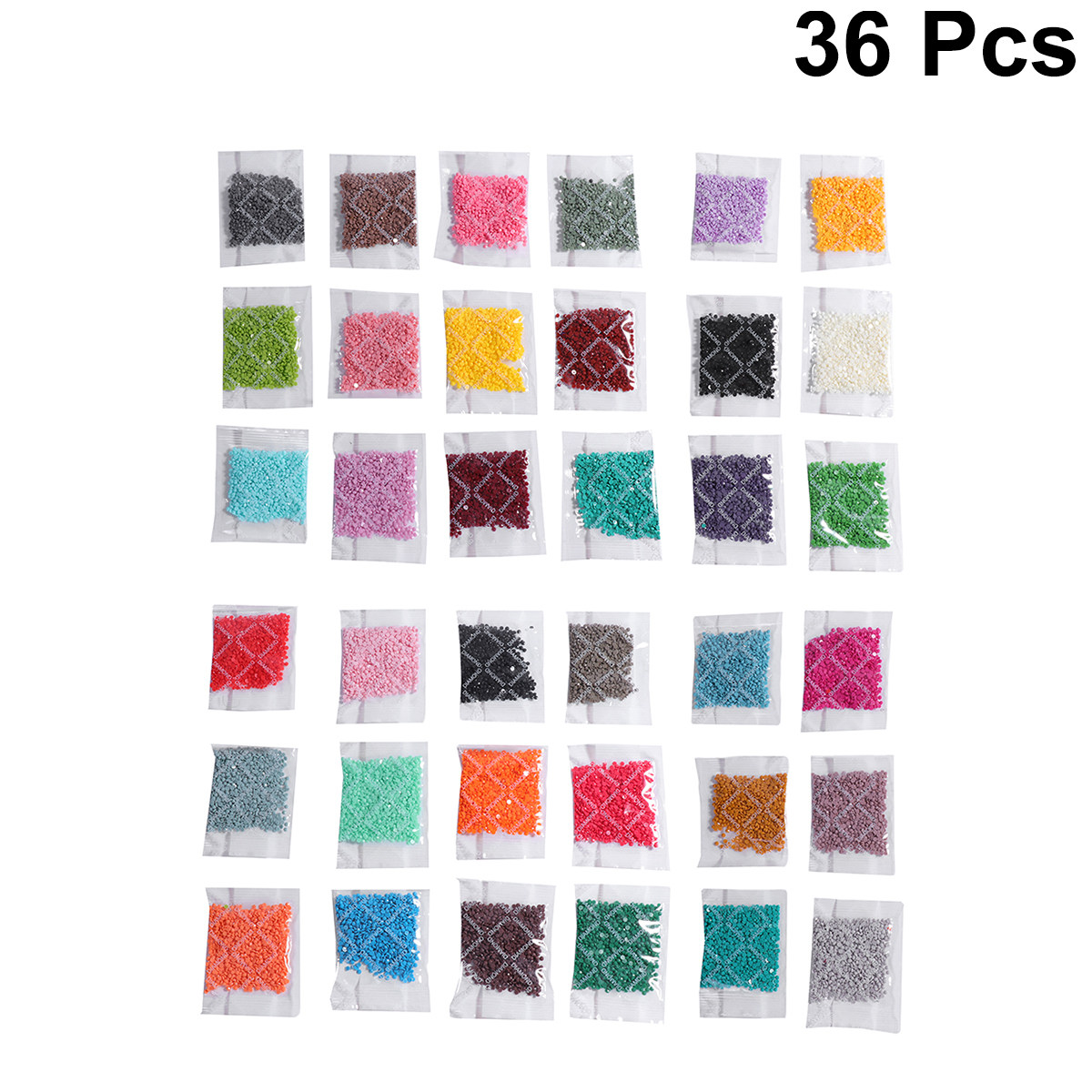 Resin Craft Kit - Juego de 36 diamantes redondos de