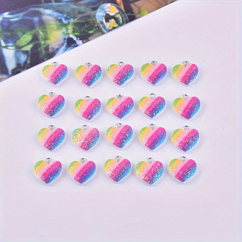 10 piezas de dijes de resina e - Resin Crafts Diy reseña y precio