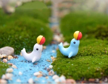 Lote de 10 piezas/erizo y vaca - Terrarium Moss Art reseña y precio