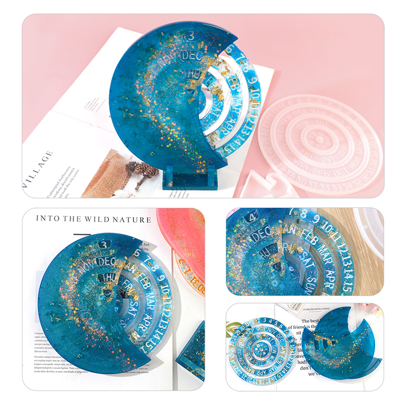 Molde de Resina con forma de L - Resin Ocean Wave Mold reseña y precio