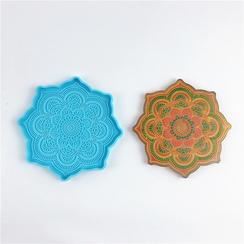 Molde de silicona con posavaso - Coaster Mold Round reseña y precio