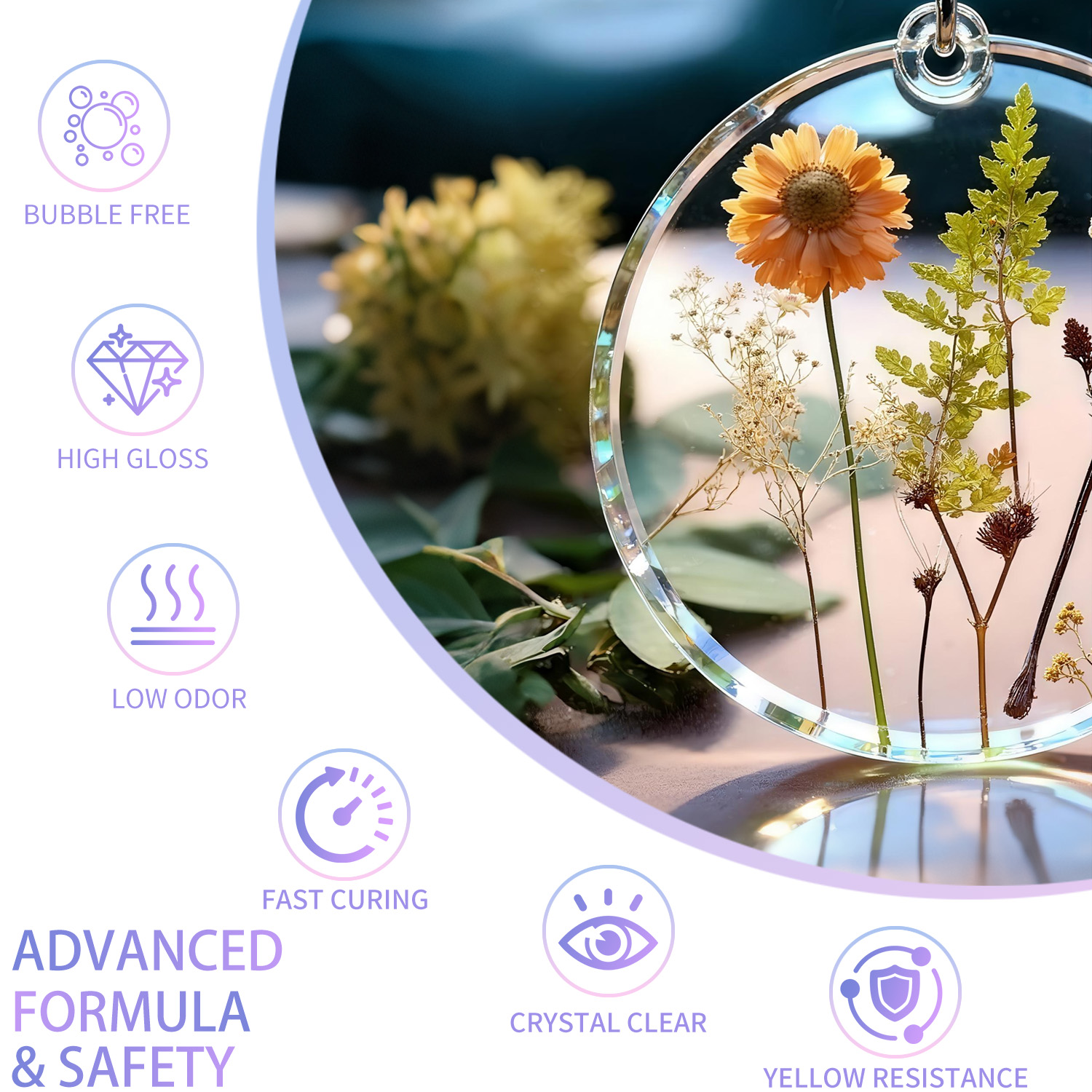 Resina UV de 200g, resina epox - Epoxy Uv Resin Kit reseña y precio