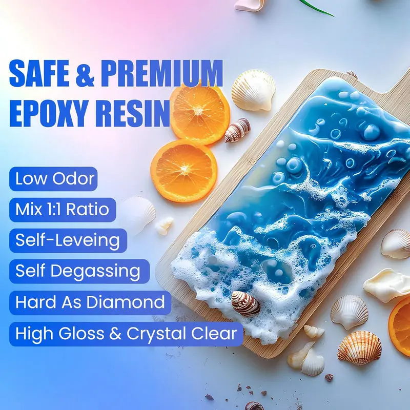 Kit de Resina Epoxi Fácil de M - Epoxy Uv Resin Kit reseña y precio