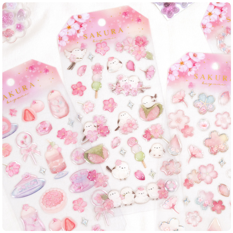 Pegatinas 3D de cristal Sakura - Resin Craft Supplies reseña y precio