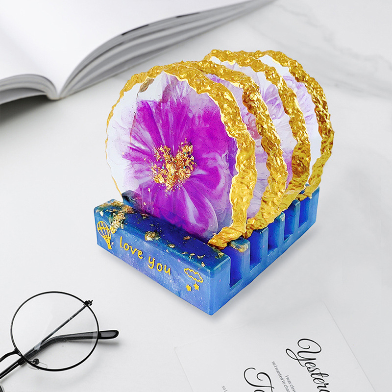 DM413 Drusy posavasos Molde de - Resin Craft Ideas reseña y precio