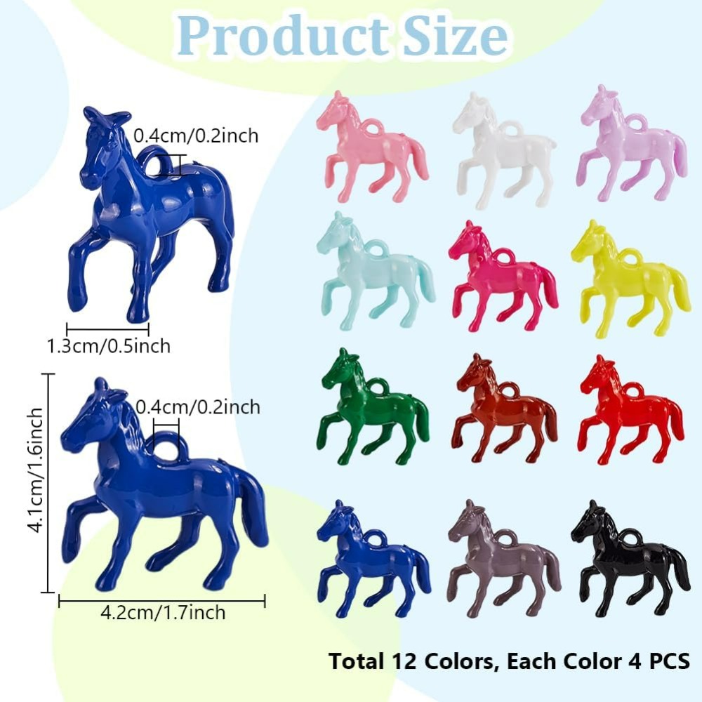 48 Uds. Colgantes acrílicos op - Resin Craft Kit reseña y precio