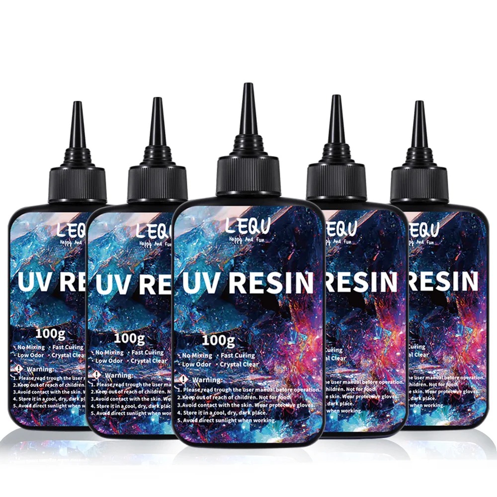 Resina UV transparente de 100g - Epoxy Uv Resin Kit reseña y precio