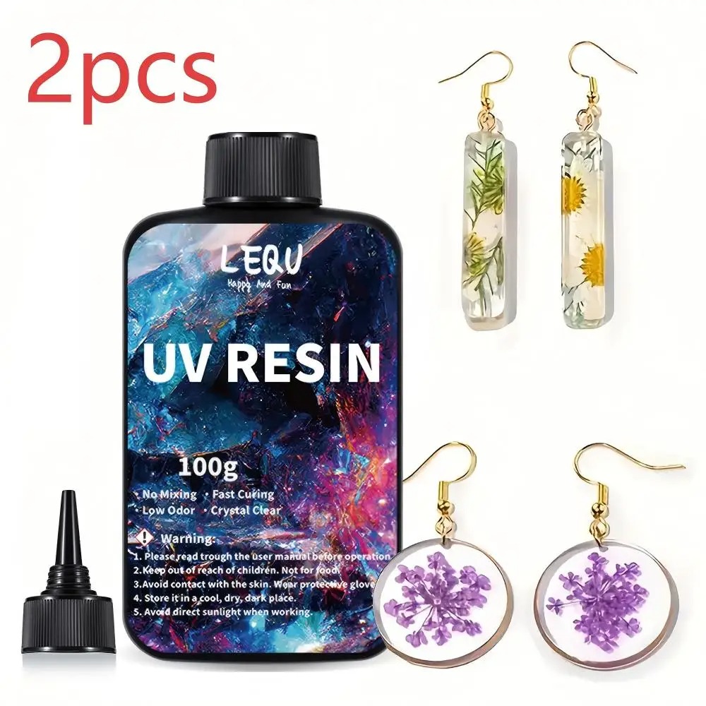 Resina UV transparente de 100g - Epoxy Uv Resin Kit reseña y precio