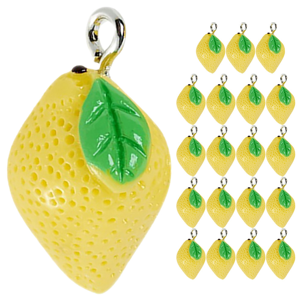 20 Piezas de Dijes de Limón de - Crafting Resin reseña y precio