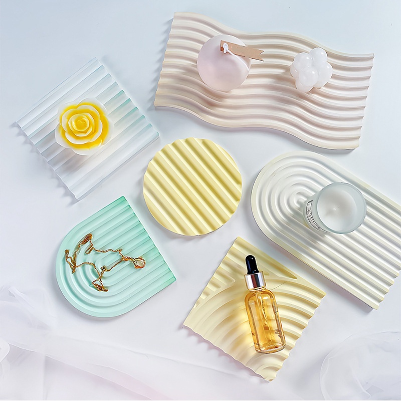 Molde de bandeja ondulada a ra - Silicone Mold Tray reseña y precio