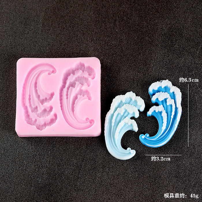 Moldes de silicona Wave Ocean  - Resin Ocean Wave Mold reseña y precio