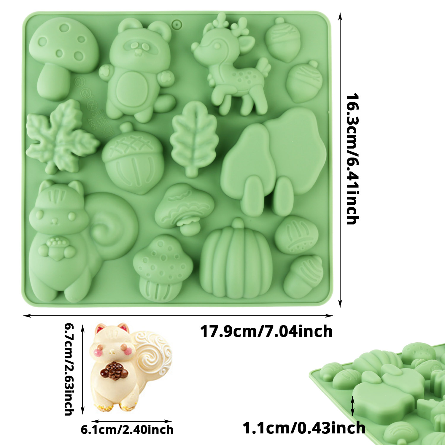 1 molde de silicona para paste - Resin Craft Supplies reseña y precio