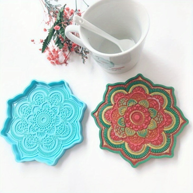 Molde de silicona con posavaso - Coaster Mold Round reseña y precio