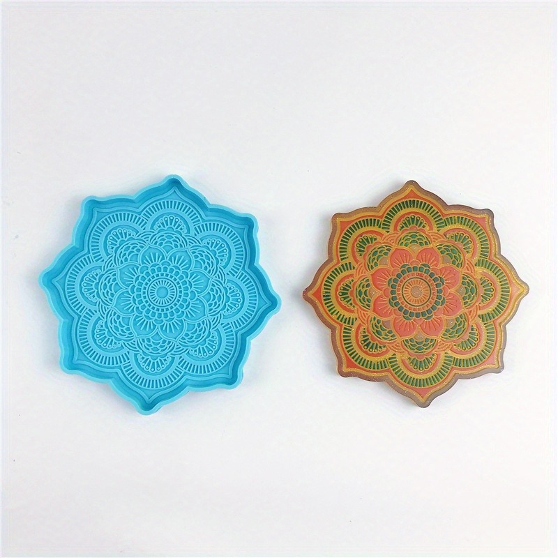 Molde de silicona con posavaso - Coaster Mold Round reseña y precio