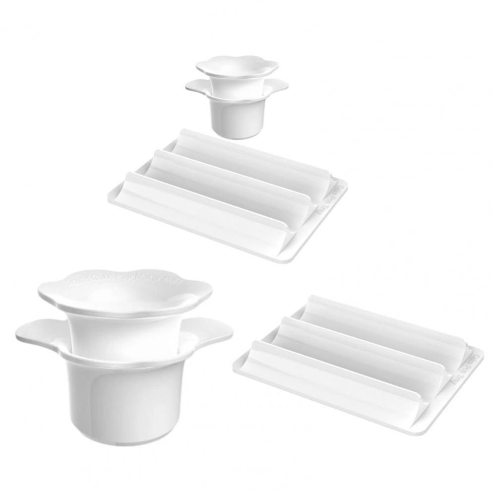 Juego de moldes para tartas co - Silicone Mold Tray reseña y precio