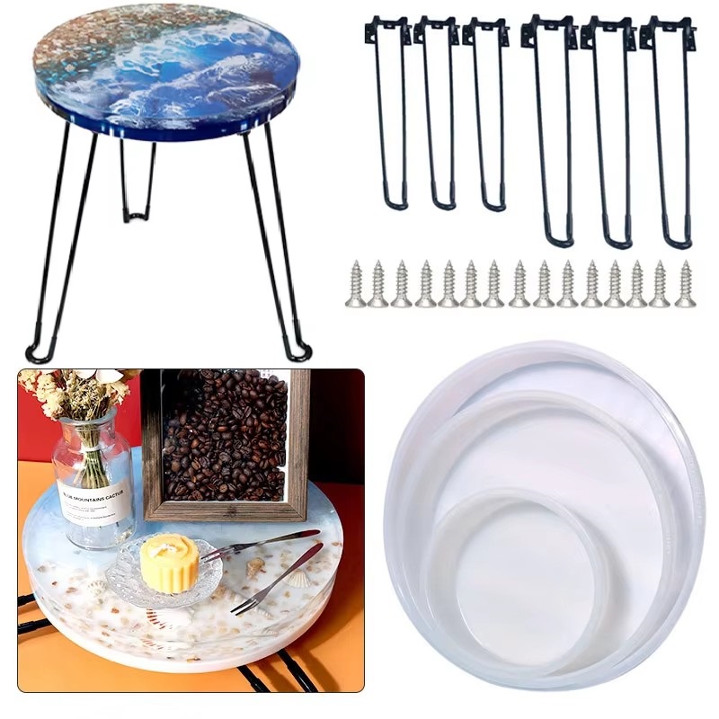 Bandeja redonda grande, Molde  - Coaster Mold Round reseña y precio
