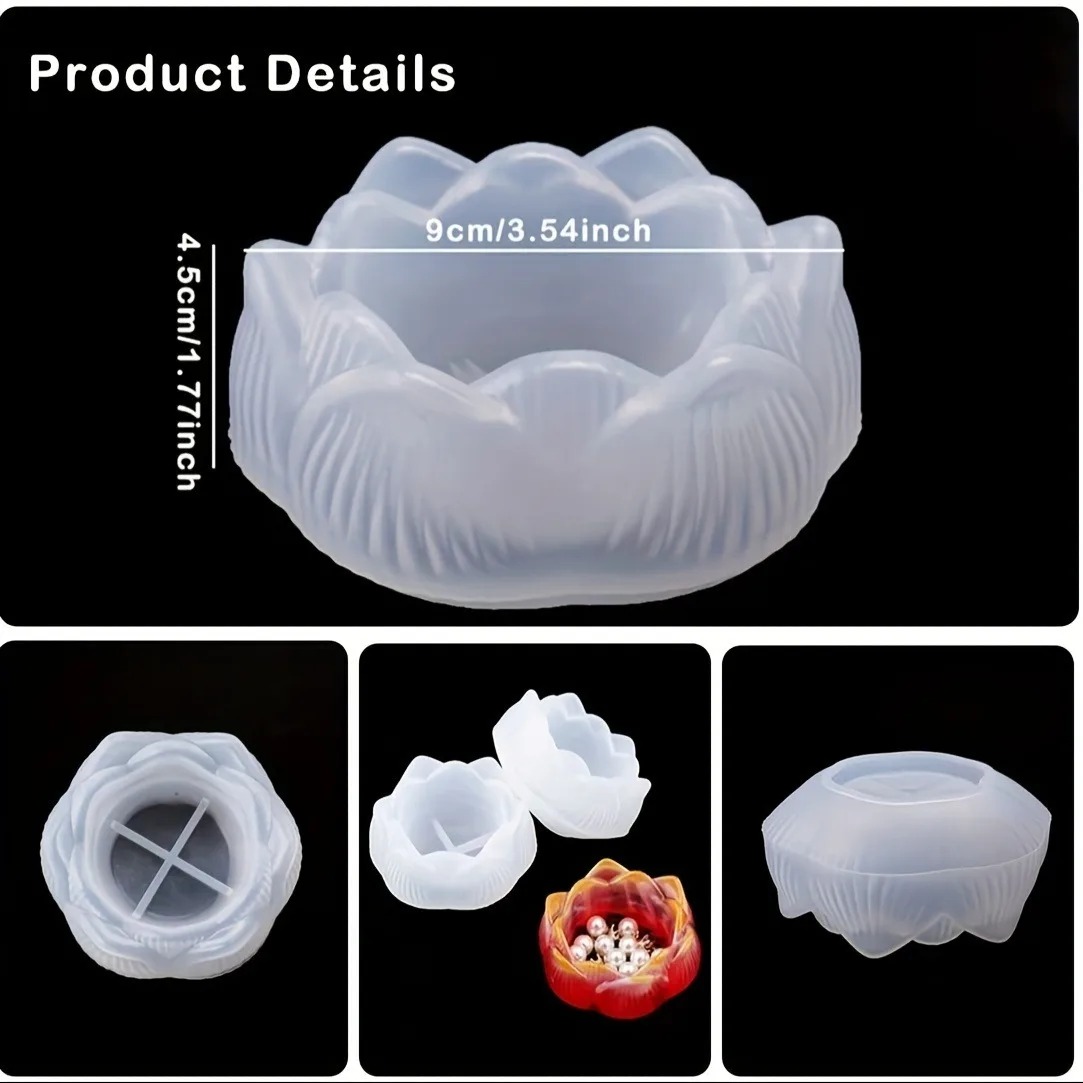 Moldes de resina de silicona c - Flower Preservation Resin reseña y precio