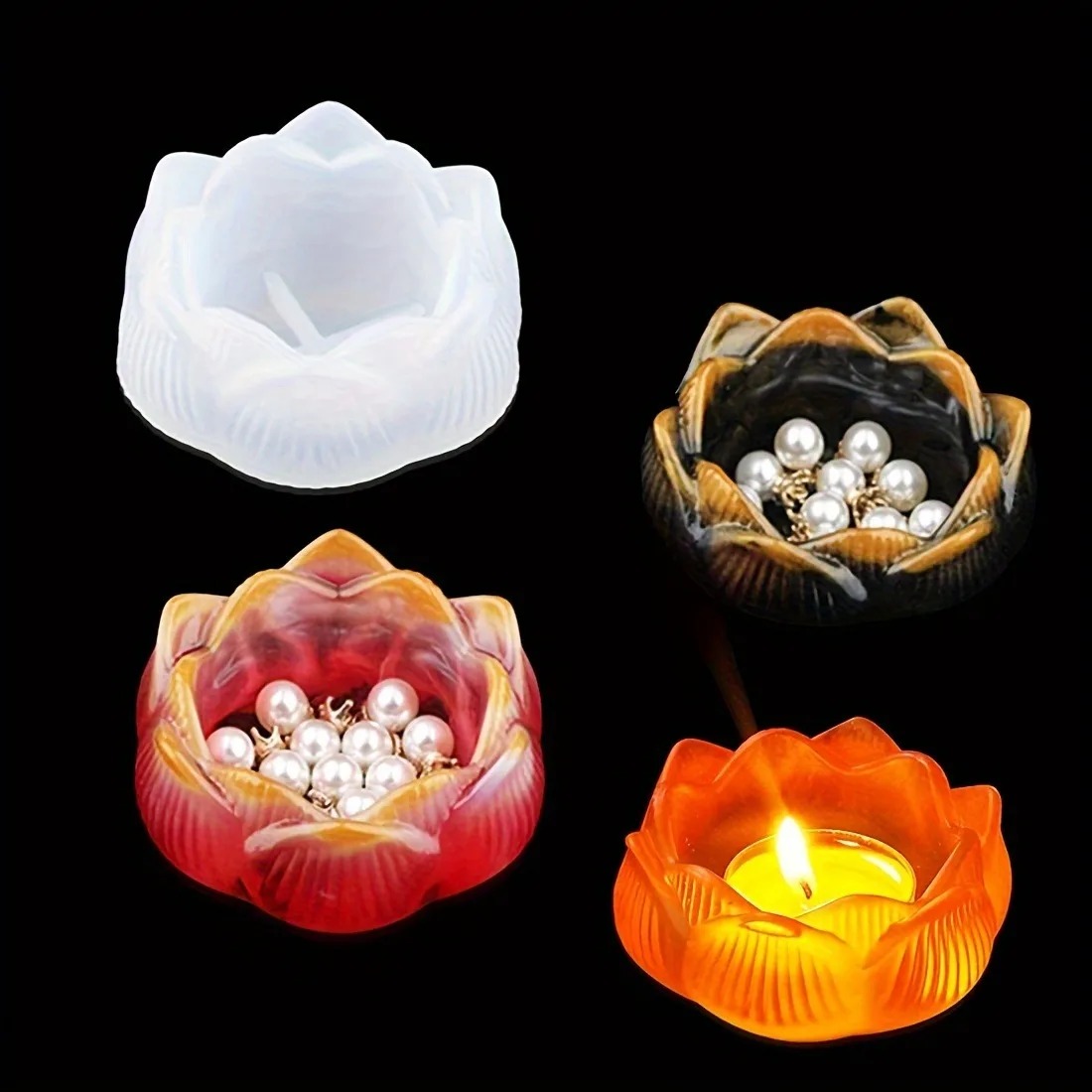 Moldes de resina de silicona c - Flower Preservation Resin reseña y precio