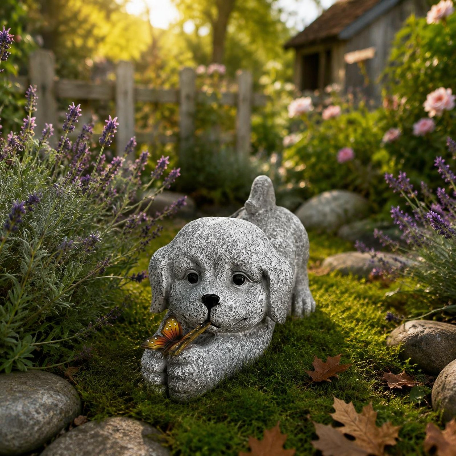 Estatua de perro solar, artesa - Crafting Resin reseña y precio