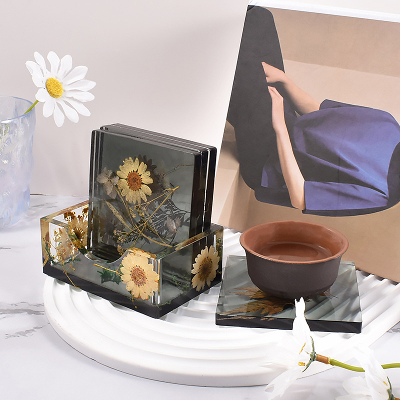 Molde de caja de almacenamient - Coaster Mold Round reseña y precio