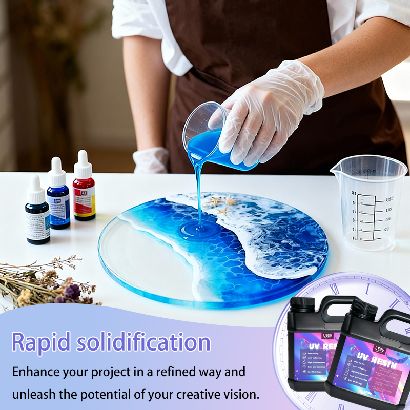 Resina UV de 1000g, resina epo - Epoxy Uv Resin Kit reseña y precio